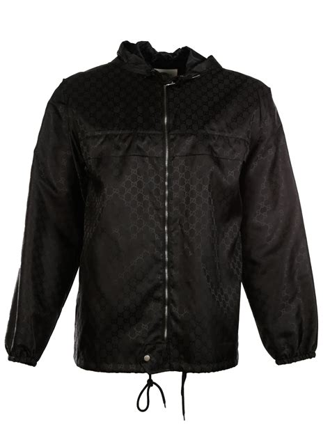 gucci jacquard windbreaker|gucci windbreaker jacket men's.